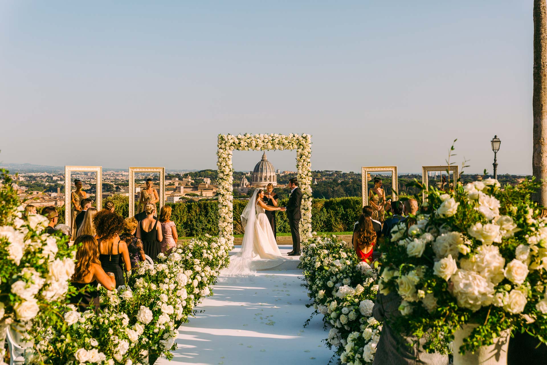 Villa Miani Wedding in Rome: Cristina and John’s Modern Celebration