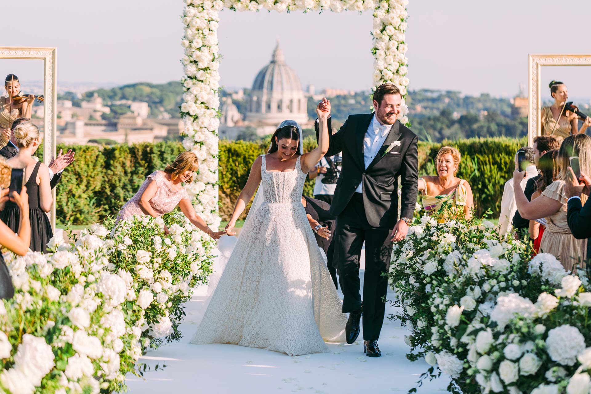 Villa Miani Wedding in Rome: Cristina and John’s Modern Celebration