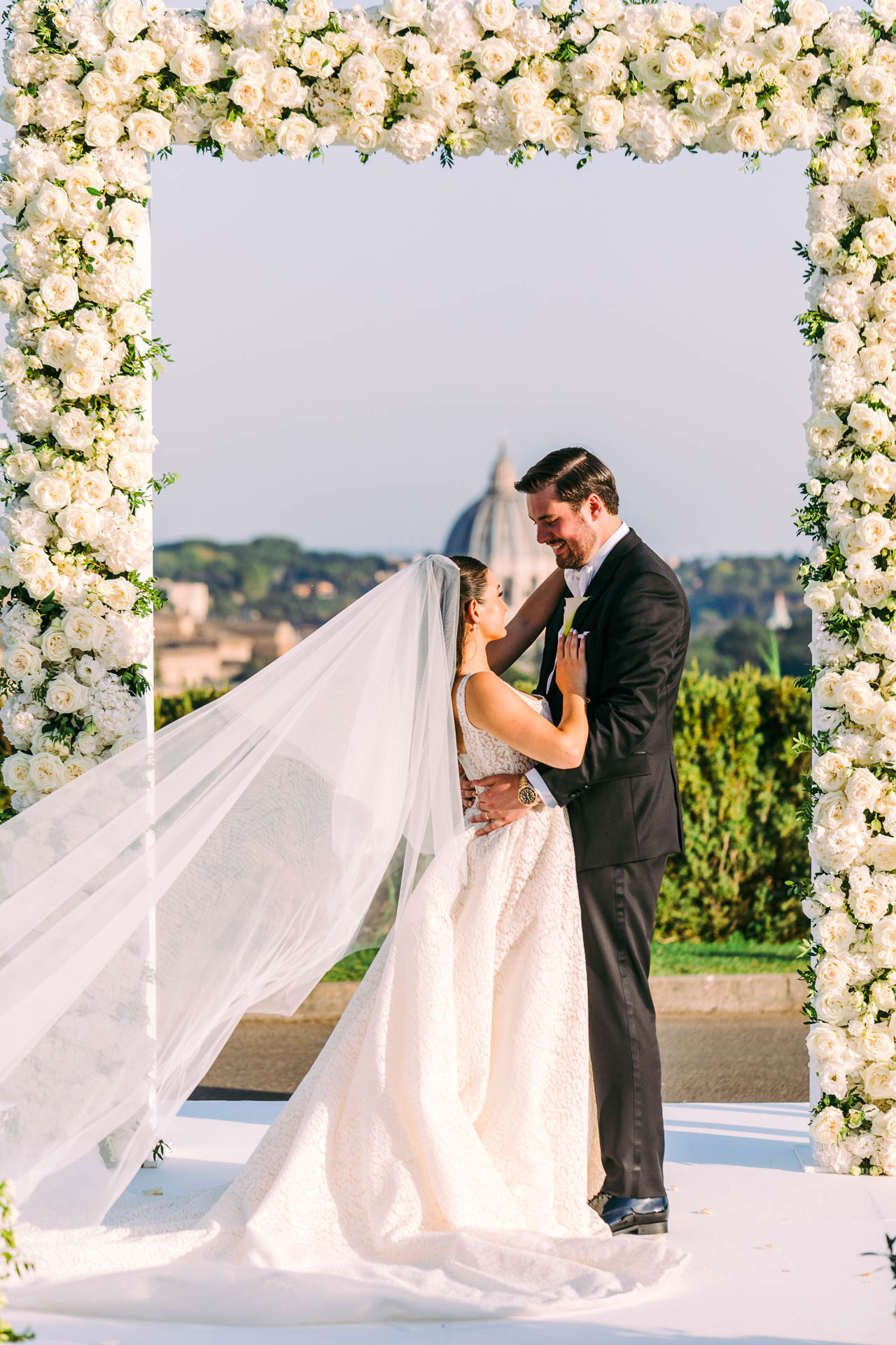 Villa Miani Wedding in Rome: Cristina and John’s Modern Celebration