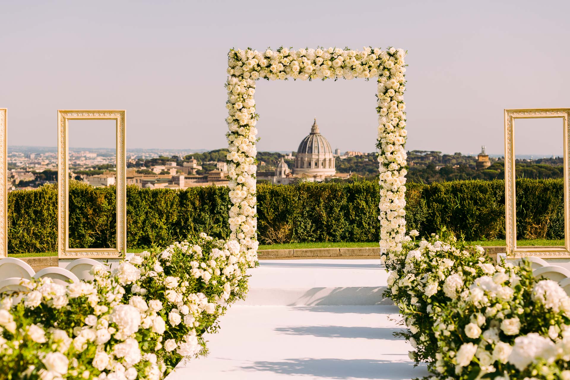 Villa Miani Wedding in Rome: Cristina and John’s Modern Celebration
