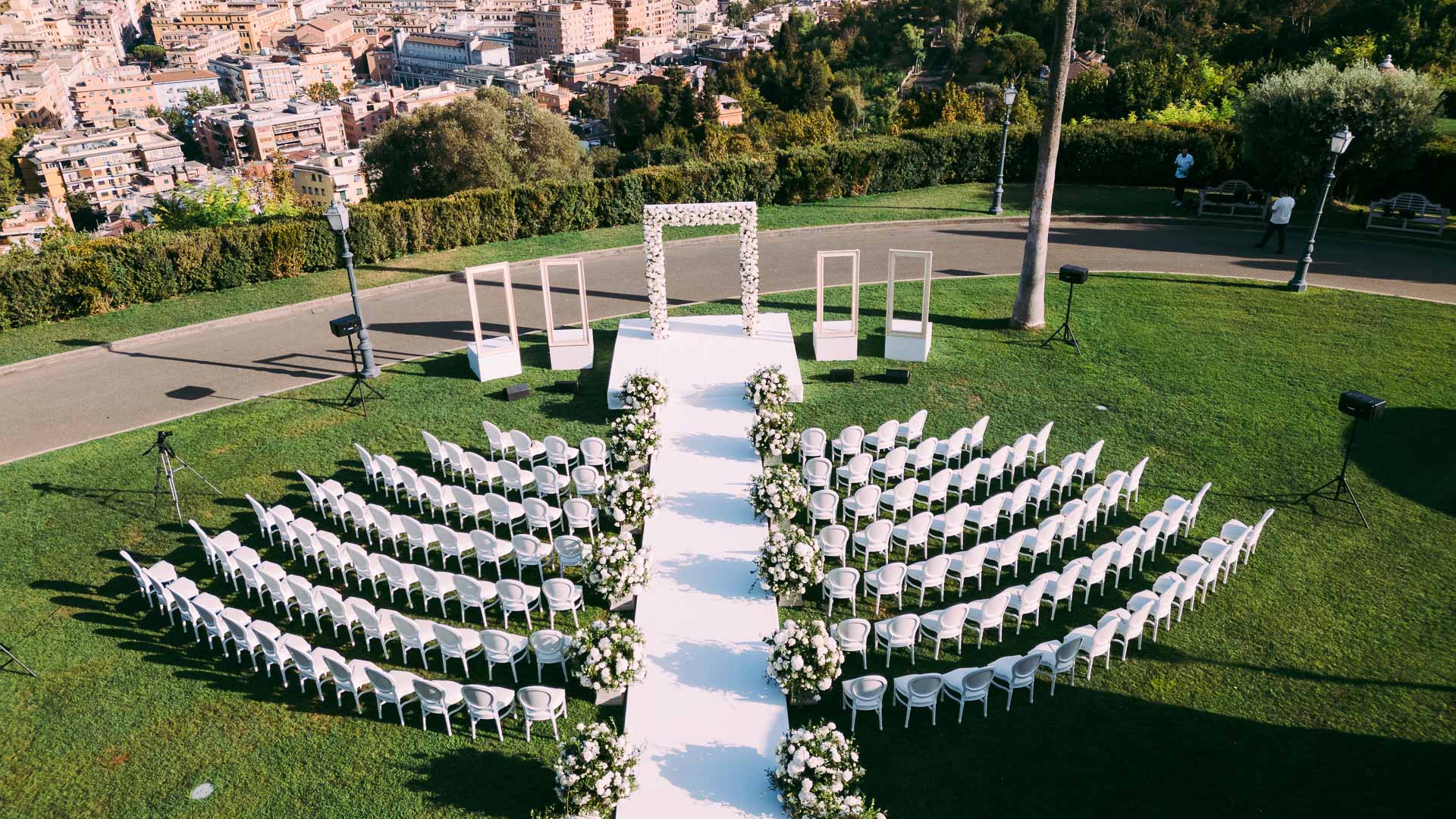 Villa Miani Wedding in Rome: Cristina and John’s Modern Celebration