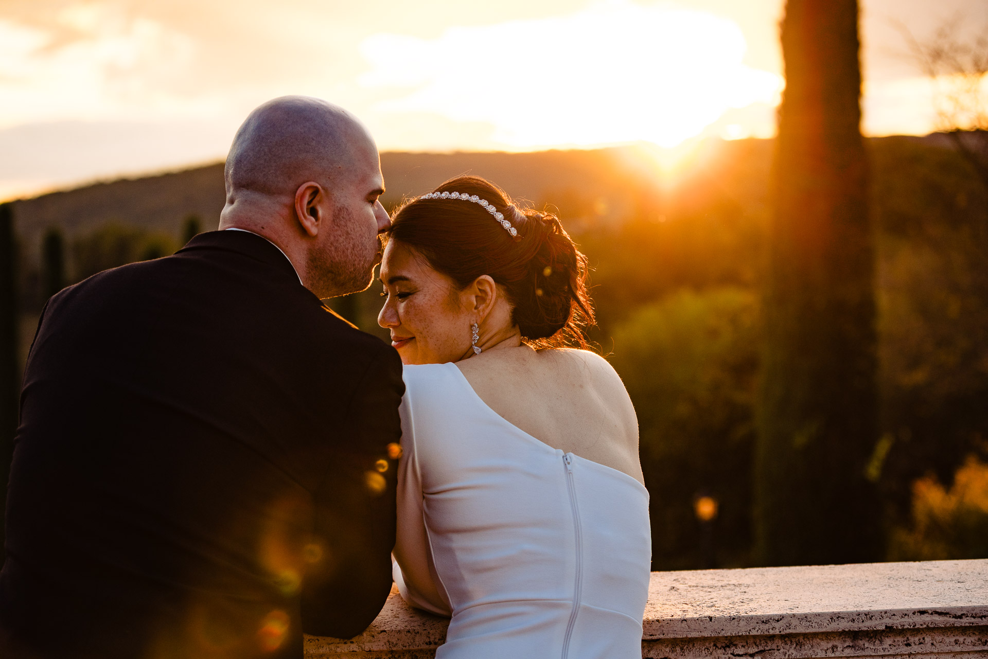 Yunna and Nick’s wedding weekend at Villa La Selva.