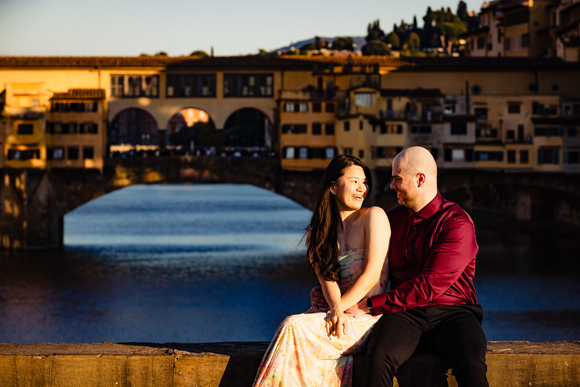 Editorial wedding photography at Villa La Selva in Tuscany.